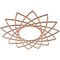 Ekena Millwork Eleanor Wood Fretwork Pierced Ceiling Medallion, Cherry, 26"OD x 10"ID x 1/4"T CMWP26X26X0250EACH - alternate 5